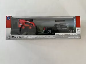 New Ray 1/43 Chevy Silverado Pickup with Trailer & Kubota M5-111 Tractor Loader - Picture 1 of 1