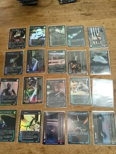 JAPANESE ATTACK OF THE CLONES AotC star wars tcg foil 20 card set - Picture 1 of 7
