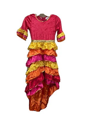 Chasing Fireflies Spanish Mexican Cha Cha Girl Costume ~ Wishcraft ~Size 10 read - Image 1 of 4