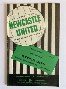 Newcastle United v Stoke City, 2nd September 1967 - Picture 1 of 4