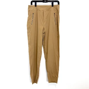 Athleta Trekkie North High Rise Jogger Big Sur Brown Pan Athletic Women 10 - Picture 1 of 8