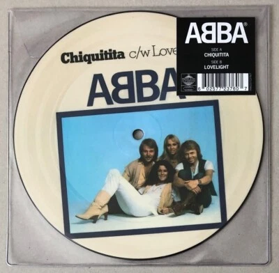 ABBA * CHIQUITITA * 40TH ANNIVERSARY LIMITED ED 7" PICTURE DISC * BN! - Image 1 of 2