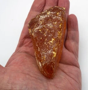 Schönes großes Stück roher / rauer baltischer Bernstein 65,5 Gramm - Bild 1 von 11