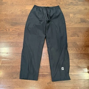 FootJoy FJ DryJoys HydroLite Negro Logo Golf Lluvia Pantalones Para Hombre XL 36x34 - Imagen 1 de 8