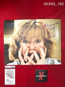 ADRIENNE KING AUTOGRAPHED SIGNED 11x14 PHOTO! FRIDAY THE 13TH! JSA COA! ALICE! - Picture 1 of 1