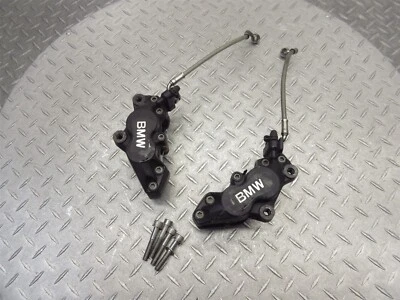 2009 07-09 BMW R1200GS Adventure Left Right Front Brake Caliper Line Hose Pad - Image 1 of 4