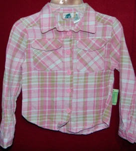 Extremely Me Mädchen Größe 5/6 rosa kariert Knopfleiste Flanell kuscheliges Sakko NEU - Bild 1 von 6