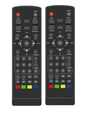 4 DVB-S2 & DVB-T2 MPEG-4 HD Telecomando US Terrestre FTA ATSC Sintonizzatore Tv - Immagine 1 di 4