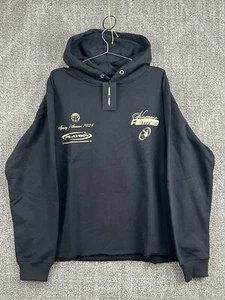 Homme Femme Playboy Collab Hoodie Sz Medium Raw Hem Tongue Tied Street Wear NWT - Picture 1 of 6