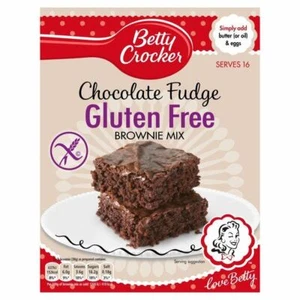 Betty Crocker Gluten Free Chocolate Fudge Brownie Mix - 415g (0.91 lbs) - Picture 1 of 1