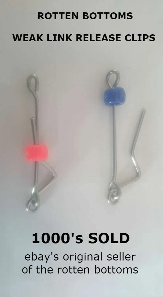 Rotten Bottom Weak Link Release Clips rough ground fishing sea fishing - Image 1 of 1