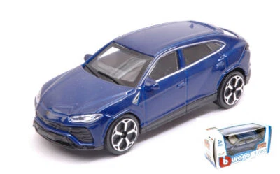 MODELLINO AUTO STATICO BURAGO LAMBORGHINI URUS 2018 BLU MODELLISMO SCALA 1:43 - Immagine 1 di 2