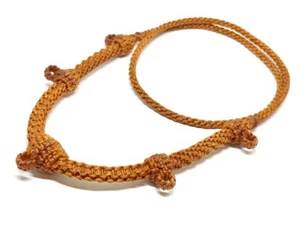 Collar de 26" Cuerda Cera Hecho a Mano Estilo Tailandés Buda Amuleto Colgante 5 Ganchos #08 - Imagen 1 de 1