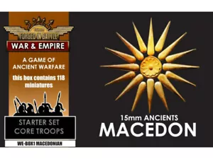 Forjado en Batalla - Guerra e Imperio - Caja 1 - Core Troop Starter Set - 15 mm - Imagen 1 de 2