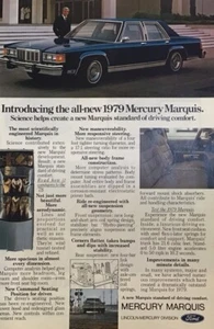 Oldtimer Printanzeige Ford Mercury Marquis 1979 Automobil Werbung Oldtimer - Bild 1 von 6