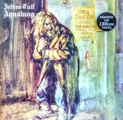 JETHRO TULL-AQUALUNG - 180 GRAM-VINYL LP " NEW, SEALED " STEVEN WILSON REMIX - Image 1 of 2