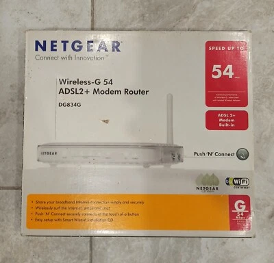 Modem Netgear Wireless-G54 - Imagen 1 de 2