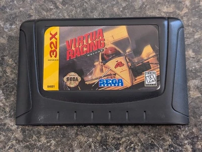 Sega Genesis 32X 1994 Virtua Racing Deluxe Game Cartridge Only - Image 1 of 2