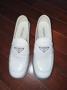WOMENS PRADA LOAFERS  - Picture 1 of 2