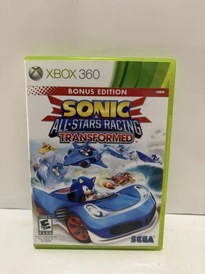 Sonic & All-Stars Racing Transformed -- Bonus Edition (Microsoft Xbox 360, 2012) - Image 1 of 3