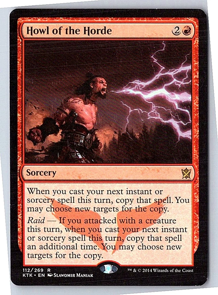 Howl of the Horde R Khans of Tarkir 112 Near Mint - Image 1 of 1