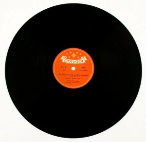 Vintage – Die Lustigen Jungs – 10" Shellac Record – VG – Polydor 49 367 – 78 RPM - Imagen 1 de 2