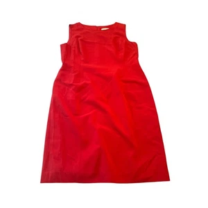 Kasper Nuevo Con Etiquetas Vestido Mujer Talla 14 Rojo - Imagen 1 de 7