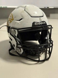 Towson Tigers Riddell SpeedFlex Diamond Football Helmet Game Issued / Used - Picture 1 of 14
