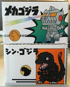 SURREAL ENTERTAINMENT 2024 MECHAGODZILLA & SHIN GODZILLA GEFORMTE KERAMIKTASSEN NEU - Bild 1 von 5