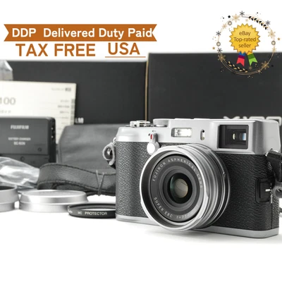 ⏯️[TOP NEUWERTIG/Box, Etui] Fujifilm FinePix X100 12,3 MP Silber Digitalkamer... - Bild 1 von 4