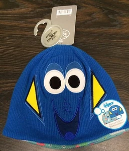 Disney Store Finding Dory Reversible Kids Hat PIXAR Unisex sz XXS XS 2 - 3 - Picture 1 of 6
