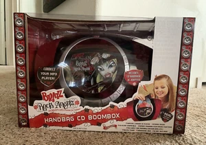 Bratz Rock Angelz Purse Handbag Portable CD Player/Boombox/Radio MINT/RARE/NRFB - Picture 1 of 8
