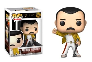 Queen Freddie Mercury Wembley 1986 Pop! Funko Rocks Vinyl Figura N°96 - Imagen 1 de 6