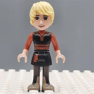LEGO Disney Princess: Kristoff - Black Tunic, Dark Orange Shirt Minifigure dp072 - Picture 1 of 4