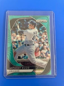 2020 Panini Prizm Tier III Teal Wave Prizm Anthony Rizzo #224 {BOX 27 C1} - Picture 1 of 2