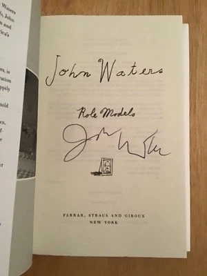 SIGNED by John Waters - Role Models HC 1st/1st + Pic Director Hairspray Crybaby - Image 1 of 4