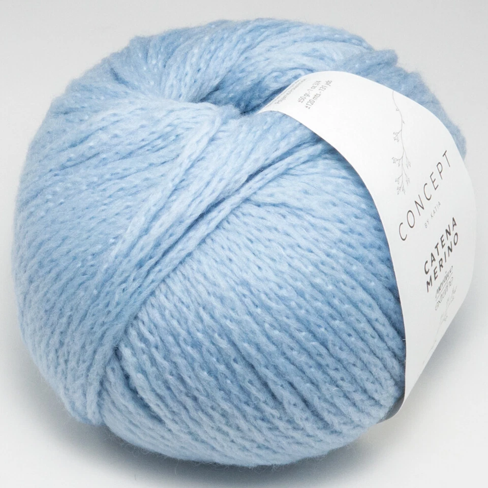 50g CATENA MERINO Concept KATIA 225 Merinowolle Wolle Kettenstruktur extra weich - Bild 1 von 1