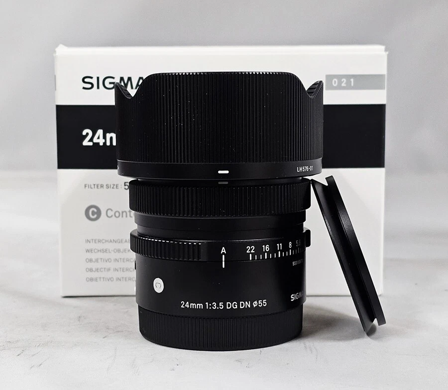 Lente contemporánea Sigma 24 mm f/3,5 DG DN para montura Sony E (COMO NUEVA) Foto 1 de 1