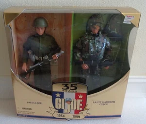 NUEVO EN CAJA HASBRO GI JOE 35 ANIVERSARIO 1964-1999 LAND WARRIOR ACTION SOLDADO - Imagen 1 de 3