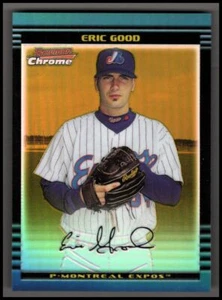 Bowman Chrome Draft Gold Refractors #102 2002 Eric Good EXPOS 41/50 - casi nuevo-como nuevo - Imagen 1 de 2