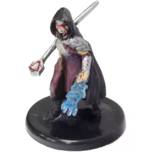 D&D miniatures 1x x1 Human Warlock b (w/ blue flame) Waterdeep Dragon Heist NM - Picture 1 of 1