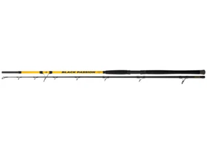 NEUF 2025 Black Cat Black Passion G2 Long Ranger 3.30m 600g 2-brins Canne Silure - Photo 1/5