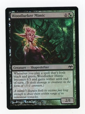 Woodlurker Mimic FOIL Eventide MTG Magic the Gathering - Image 1 of 2