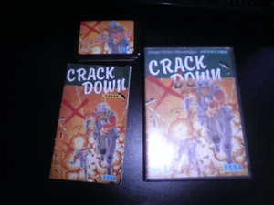 MegaDrive - crack down - 100% complete jap ntsc-j - Picture 1 of 1