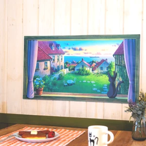 Studio Ghibli Kiki's Delivery Service Museum Limited Original Window Wall Art - Picture 1 of 9