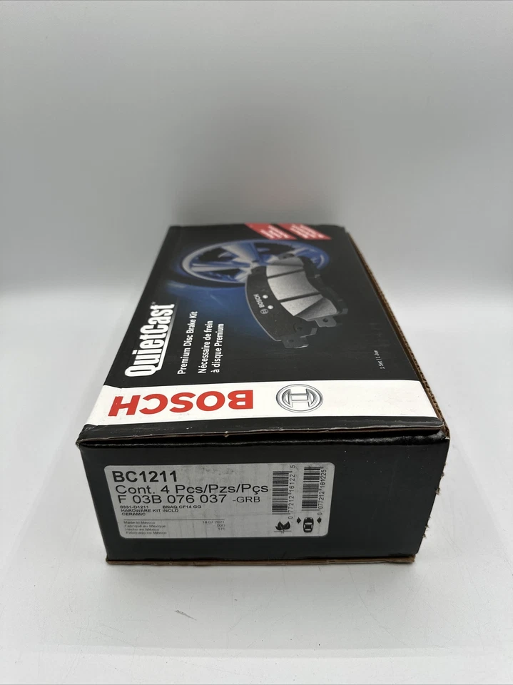 Juego de pastillas de freno Bosch BC1211 para PONTIAC VIBE SCION IM/TC TOYOTA RAV4/MATRIX/MIRAI Foto 1 de 4
