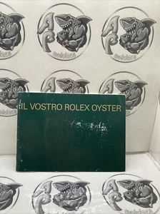 Booklet Libretto Rolex “Your Rolex Oyster” 8. 2004 Italian - Picture 1 of 8