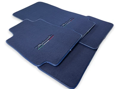 Alfombrillas para Alfa Romeo 164 (1988-1997) Perfomante alfombra azul oscuro a medida Foto 1 de 4