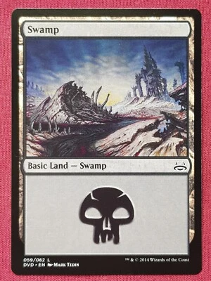 Magic The Gathering DUEL DECKS ANTHOLOGY DIVINE VS DEMONIC SWAMP 59 card MTG - Image 1 of 2