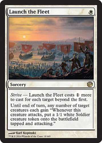 MTG - Launch the Fleet - Journey into Nyx - NM, English Magic FLAT RATE SHIP - Image 1 of 1